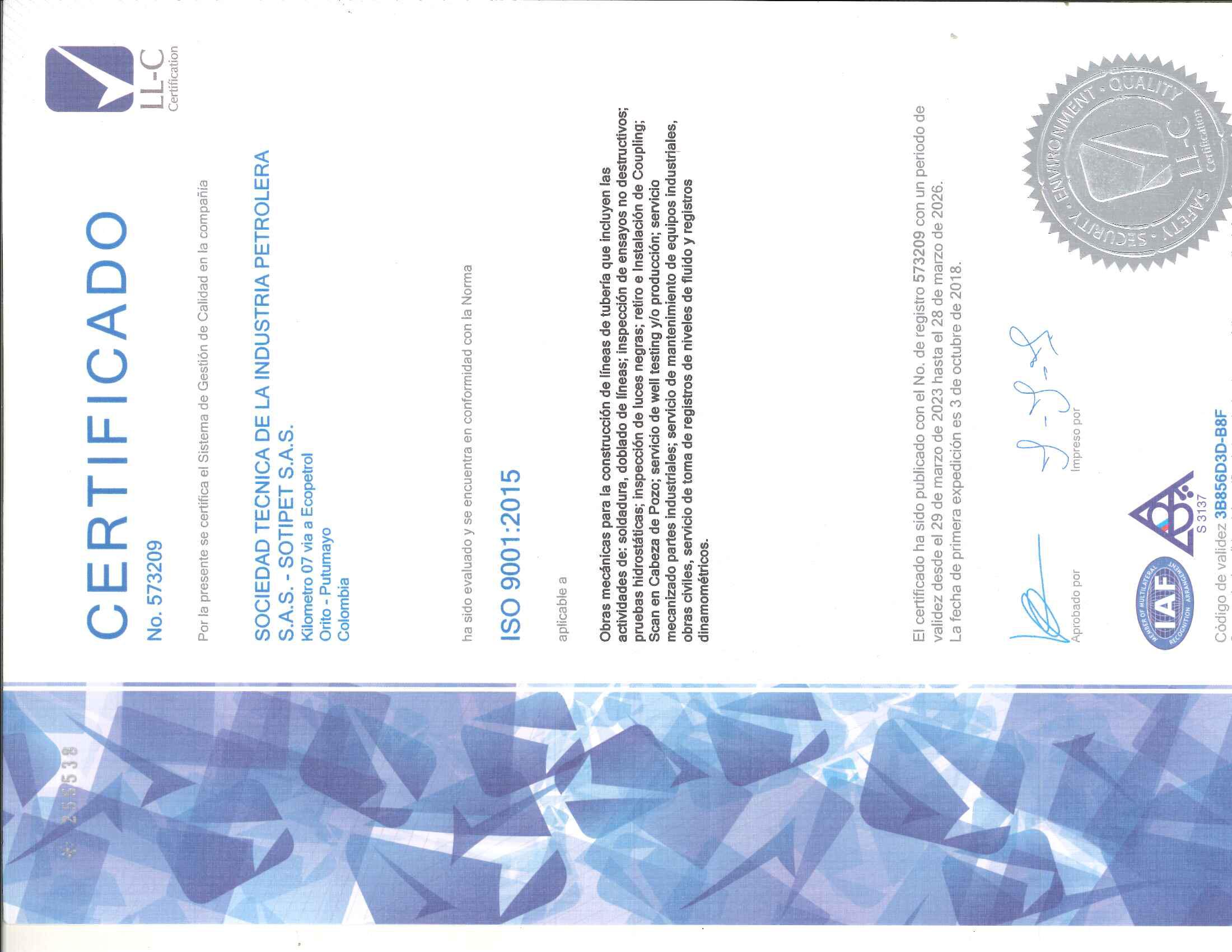 ISO 9001:2015